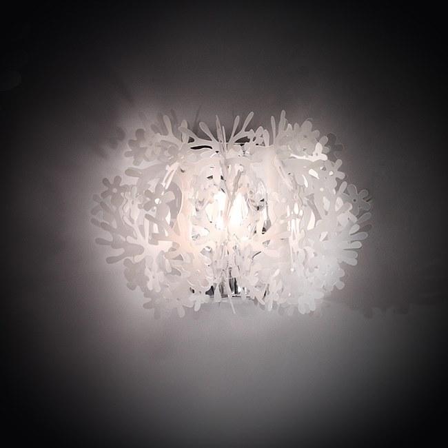 Opalflex® and Cristalflex® LED wall lamp | Fiorella Mini by Slamp