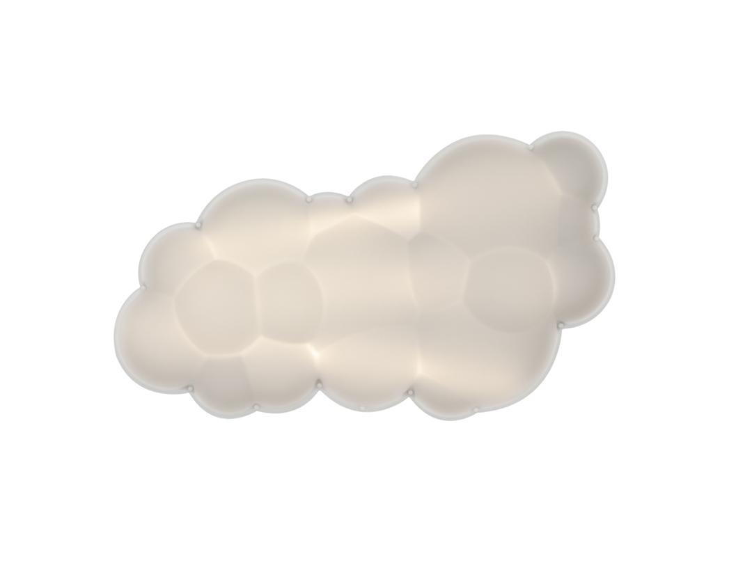 LED PETG wall lamp | Nuvola Minor by Nemo