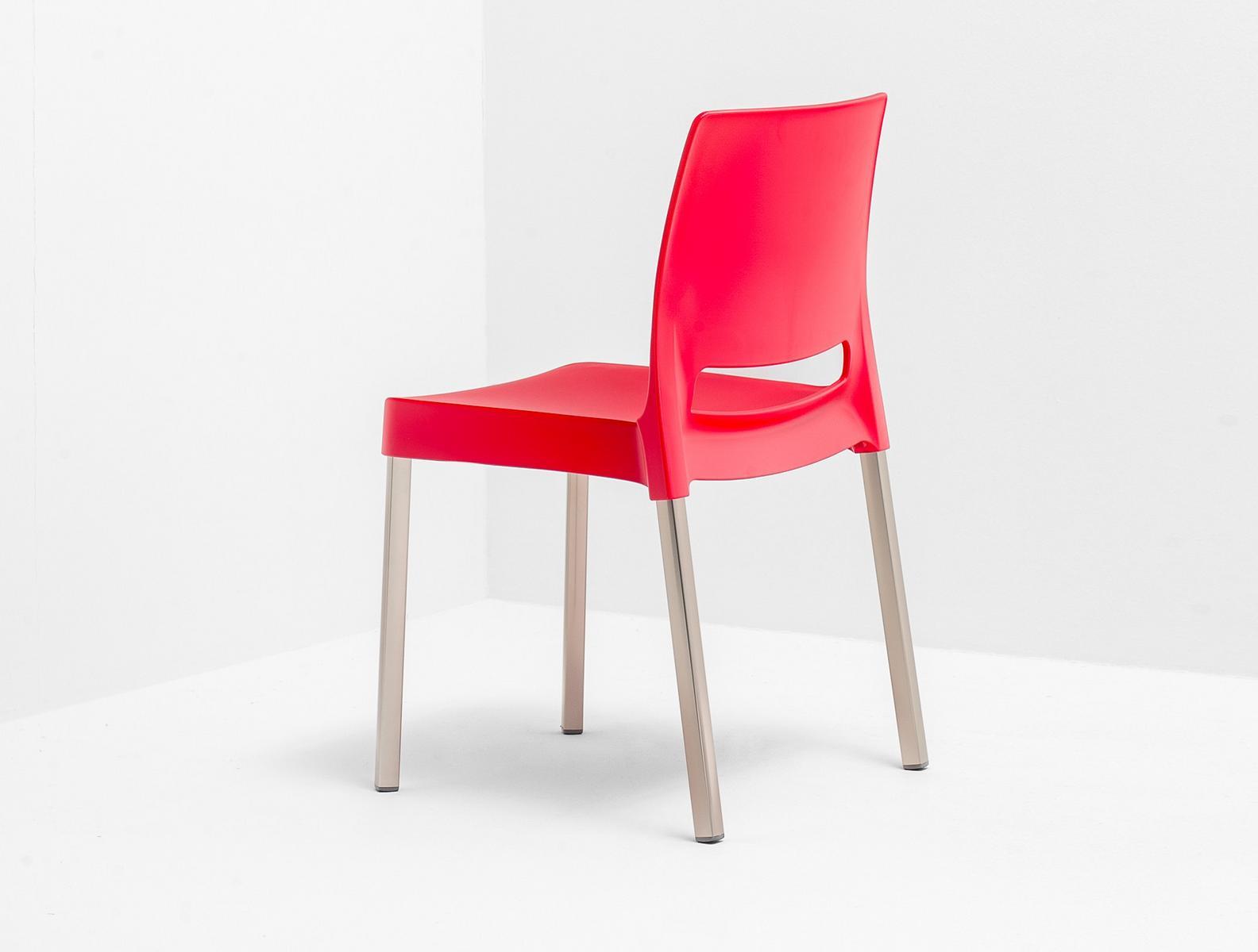 Stackable polypropylene chair | Joi by Pedrali