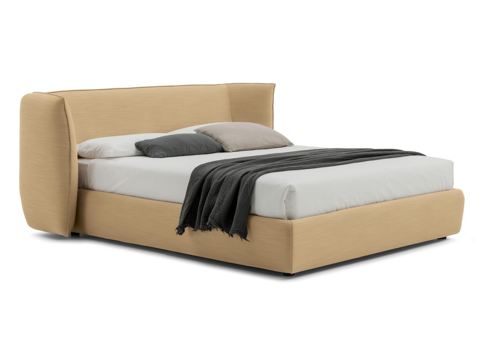 Double bed with removable cover | Jill by Bolzan letti
