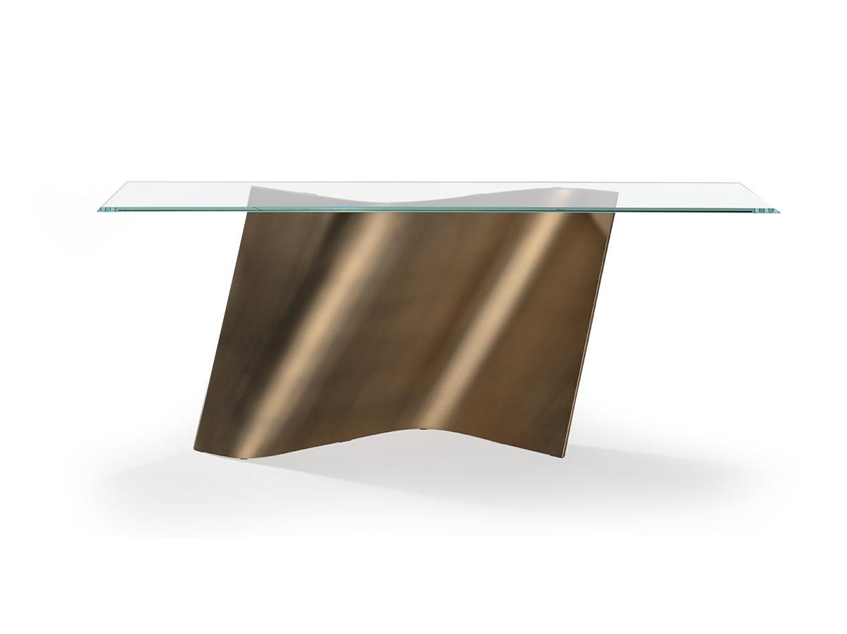 Rectangular glass console table | Esse by Reflex