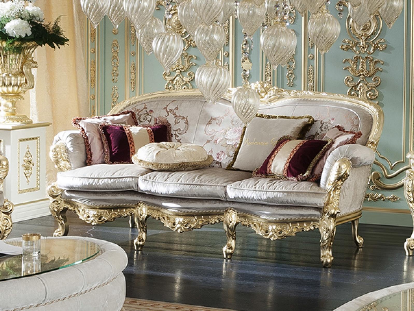 3 seater fabric sofa | 14408 by Modenese Gastone