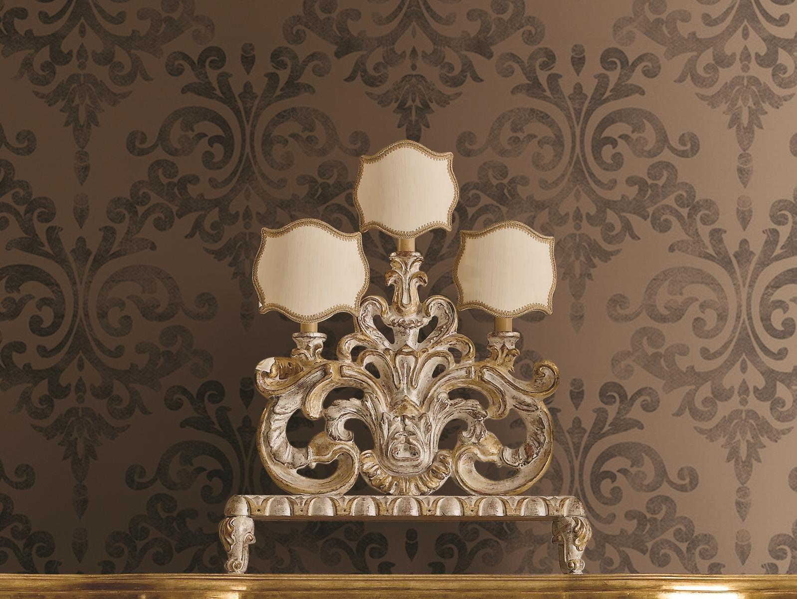 Wooden table lamp | Opera by Andrea Fanfani