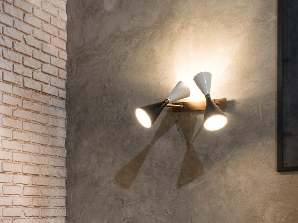 Direct-indirect light wall lamp | Flipper by Mantellassi 1926