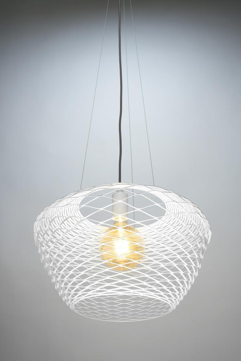 Direct light metal pendant lamp | Net by Zava
