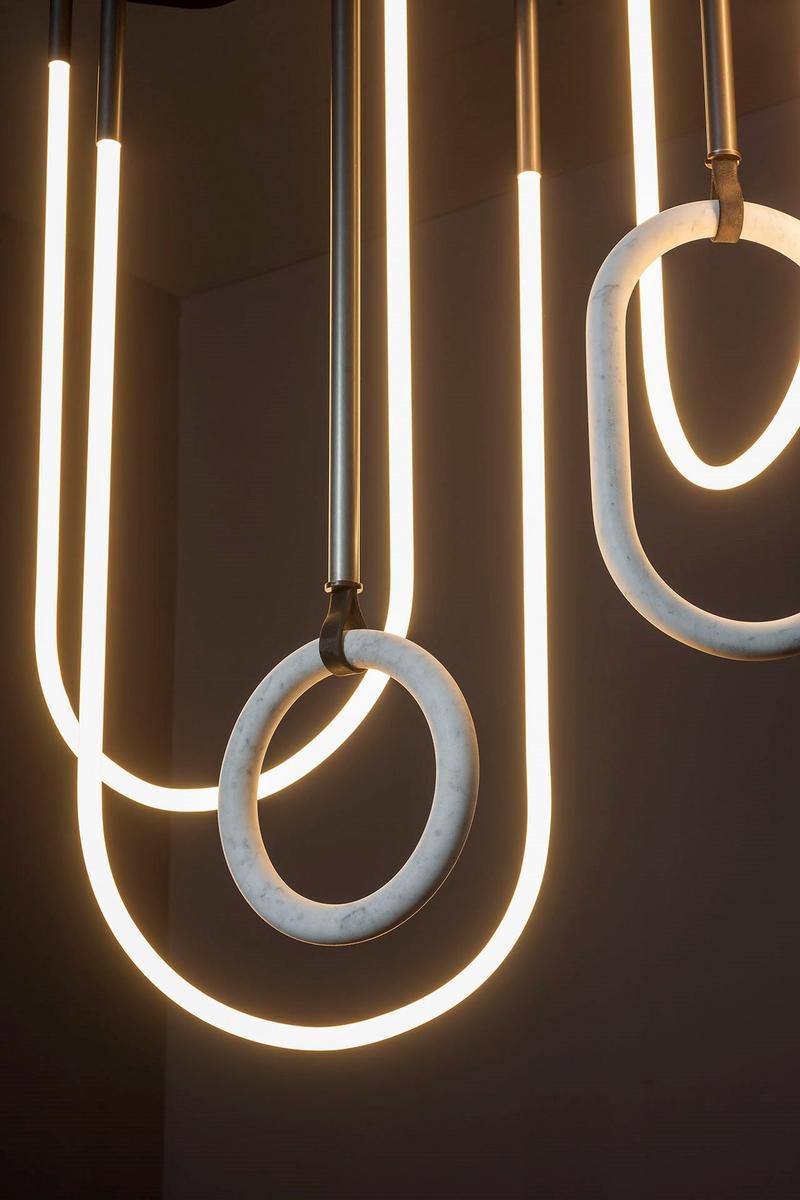 Direct light glass ceiling lamp | Say Yes by Baxter