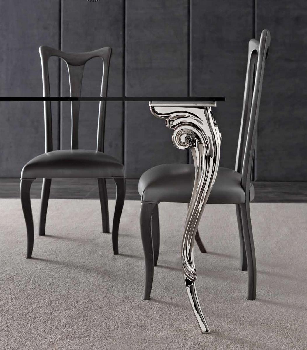 Rectangular lacquered glass table | Antares by Corte Zari