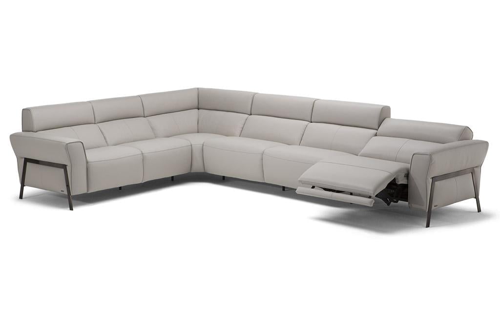 Corner leather sofa | Eleganza by Natuzzi Editions