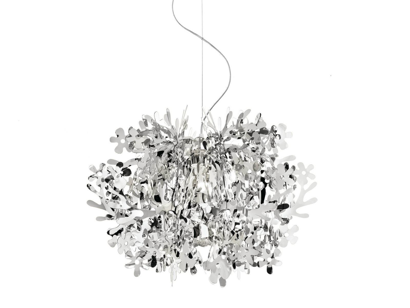 Steelflex® pendant lamp | Fiorella Mini Silver by Slamp