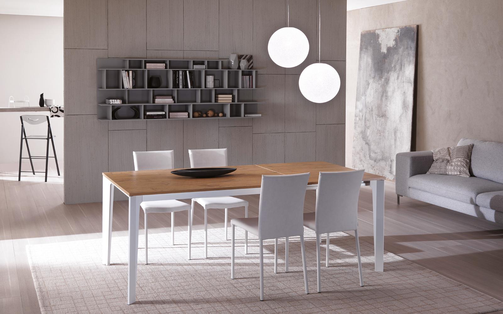 Wall-mounted modular bookcase | Byblos by Ozzio Italia