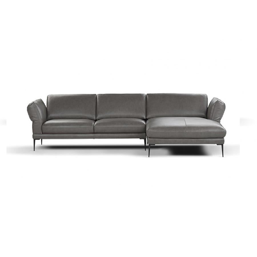 Sectional leather sofa | Paride by Calia Italia