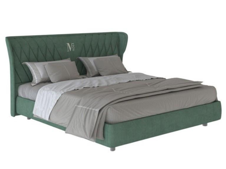 Fabric bed with upholstered headboard | Fedro by Mantellassi 1926