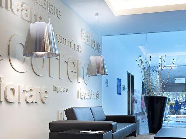 Polycarbonate pendant lamp | Ktribe S by Flos