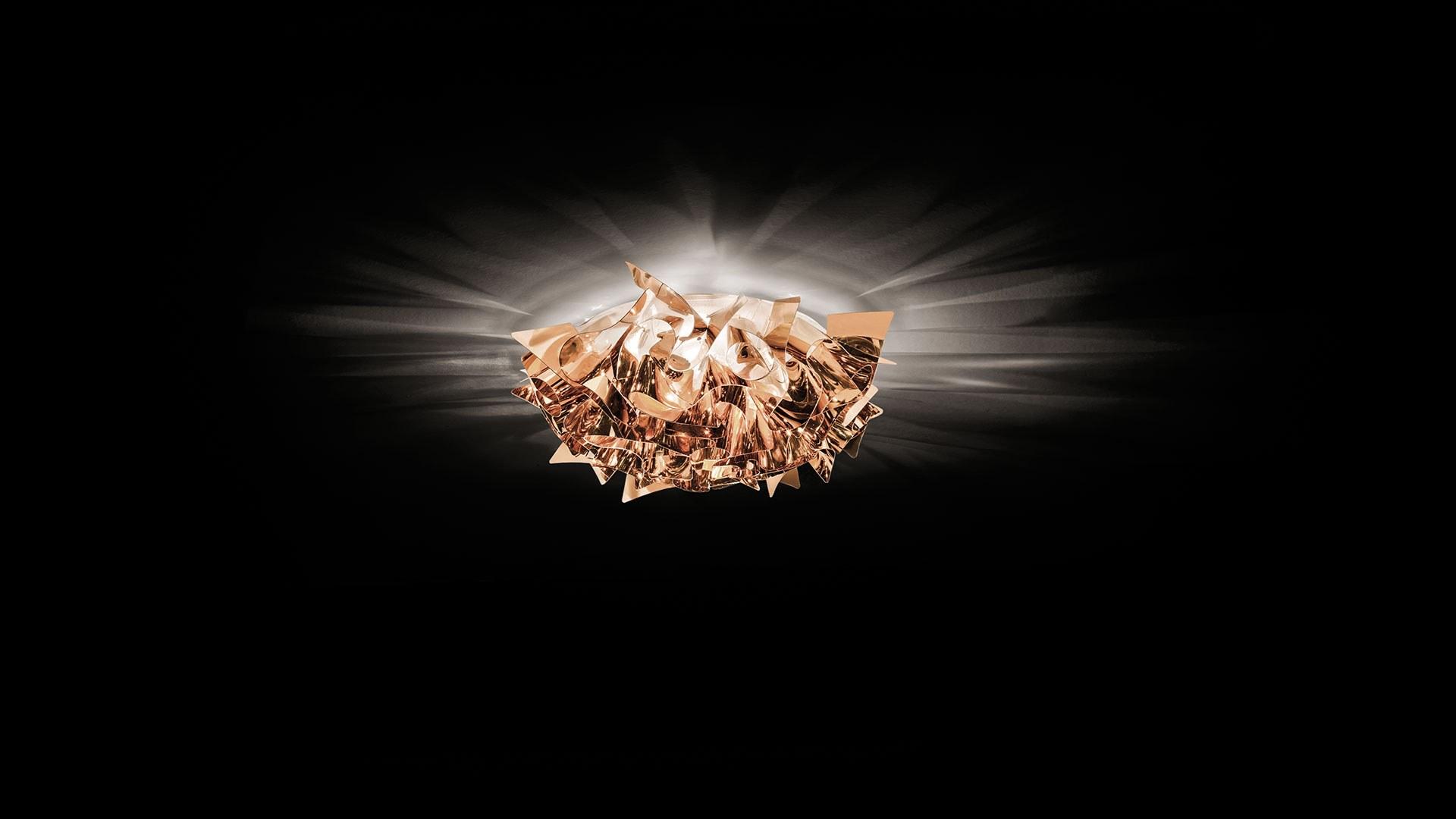 Copperflex wall lamp / ceiling lamp | Veli Copper by Slamp