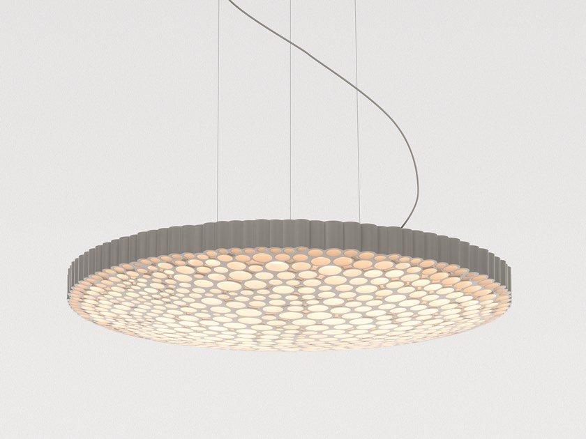 LED direct light technopolymer pendant lamp | Calipso by Artemide