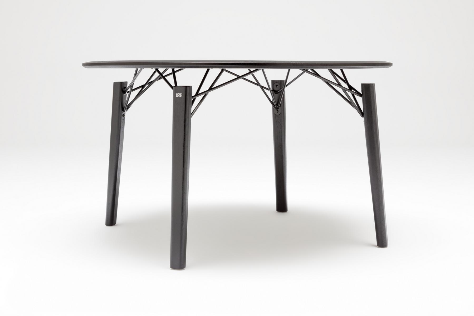 Round wooden dining table | 964 by Rolf Benz