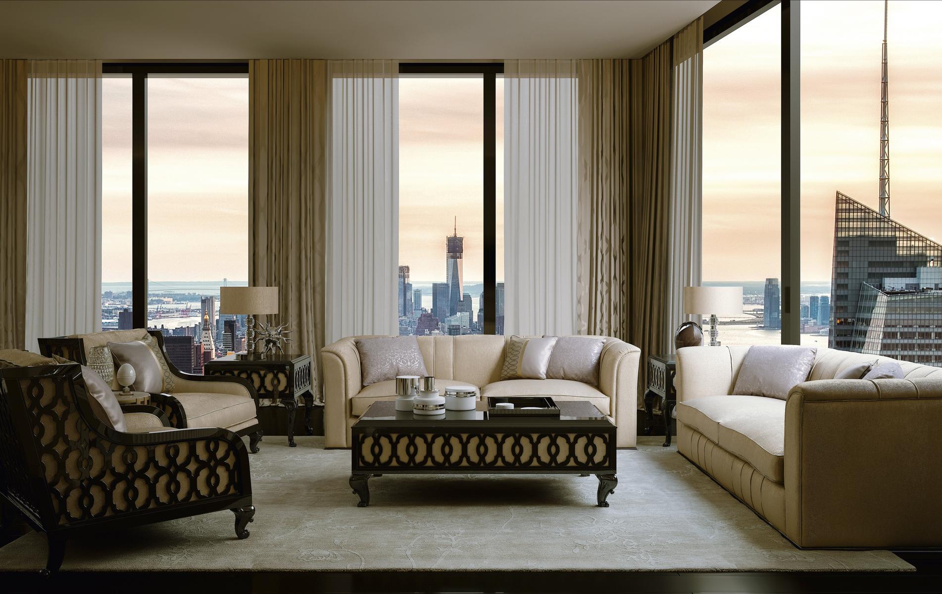 Fabric armchair with armrests | Club Wide by Bruno Zampa