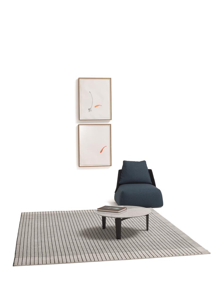 Upholstered fabric armchair with removable cover | Butterfly by Arflex