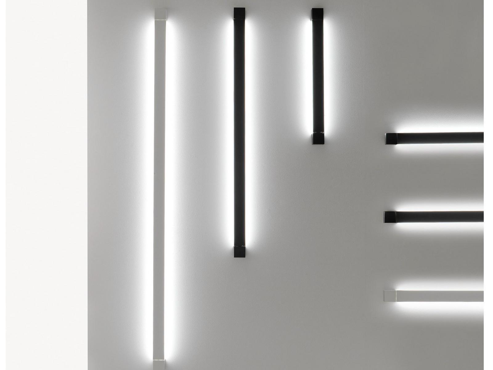 Indirect light aluminium wall light | Pivot by Fabbian