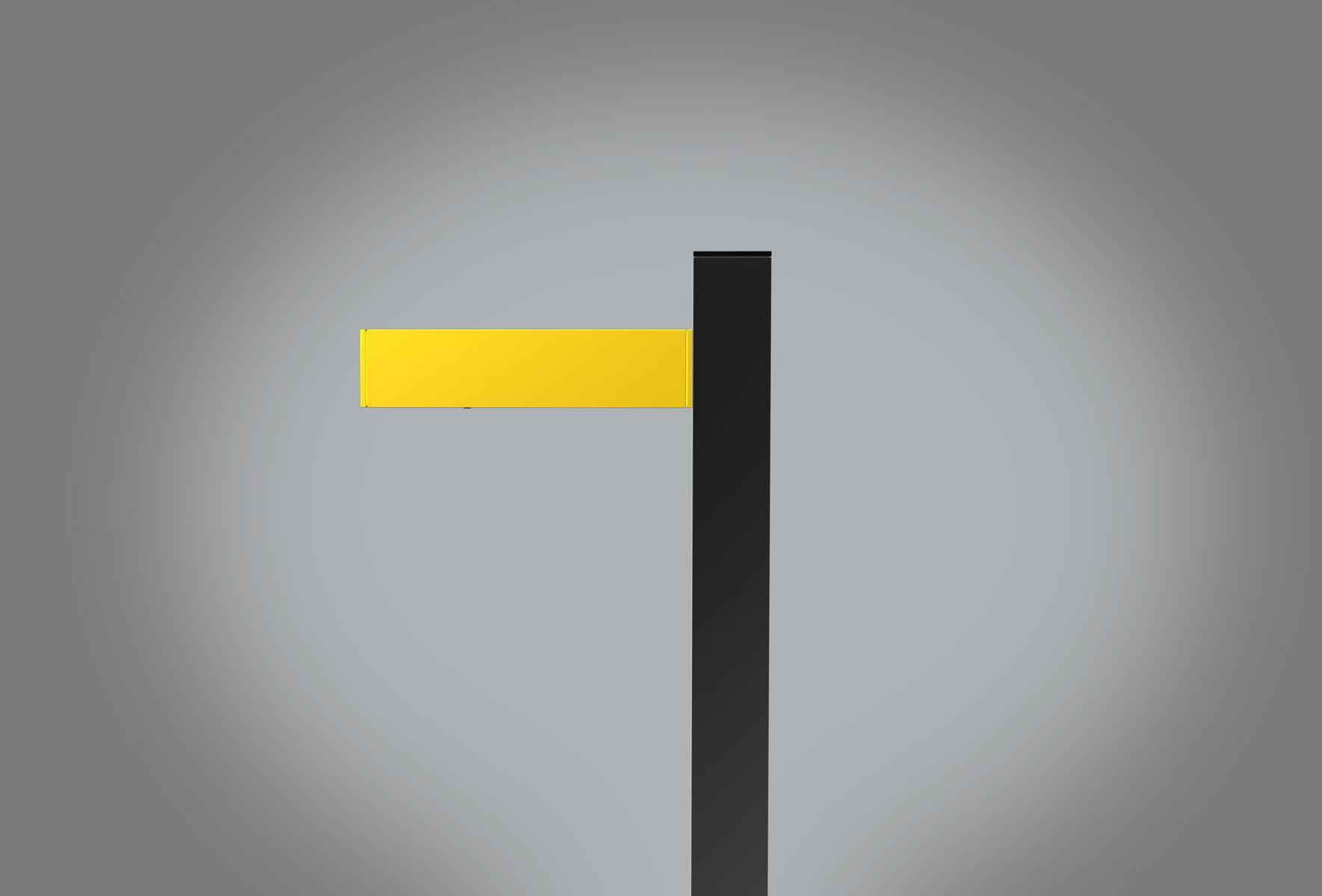 Aluminium bollard light | Walking by Artemide