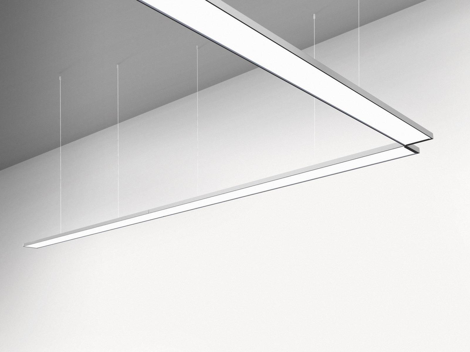 LED direct light pendant lamp | Pad System by Artemide