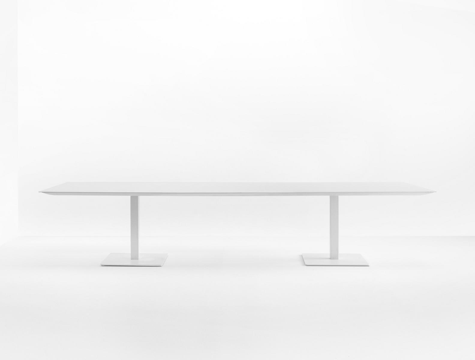 Rectangular meeting table | Plano 2 by Pedrali
