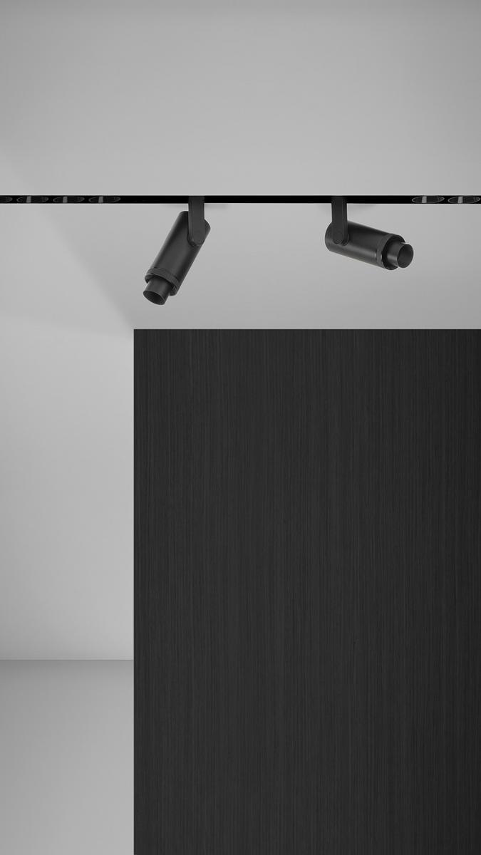 LED aluminium spotlight | Black Foster Plus Mini by Arkoslight