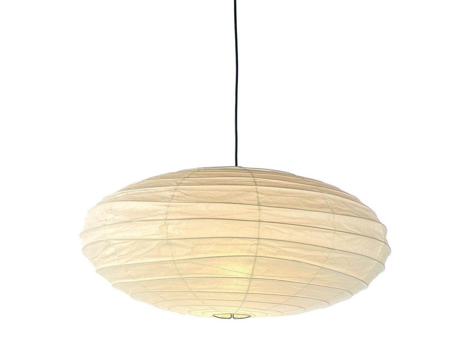 Japanese paper pendant lamp | Akari 70en by Vitra