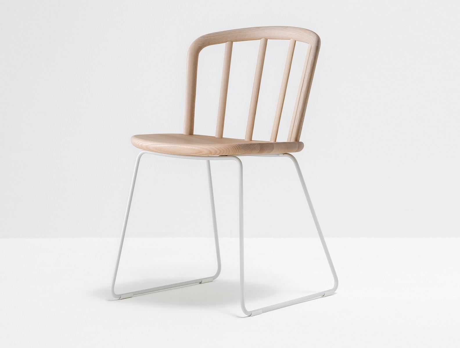 Sled base ash chair | Nym 2850 by Pedrali