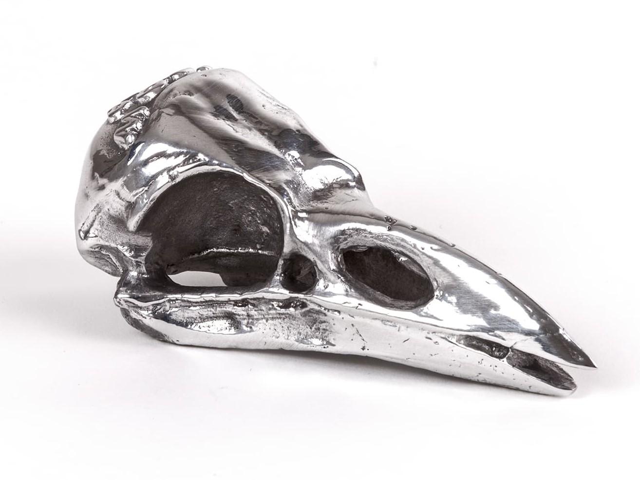 Aluminium decorative object | Bird Skull by Seletti