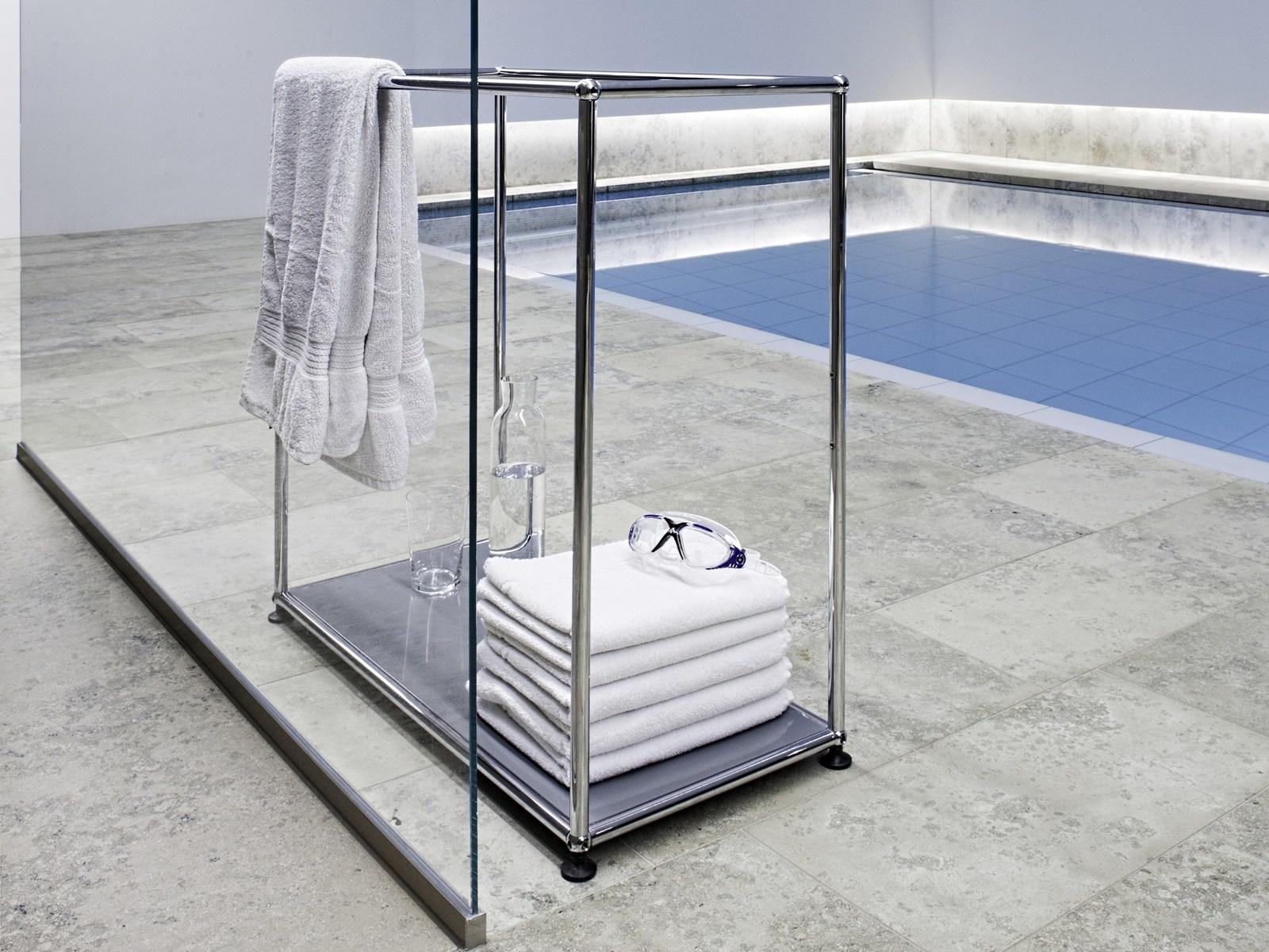 Carbon side table | Haller Side Table by USM