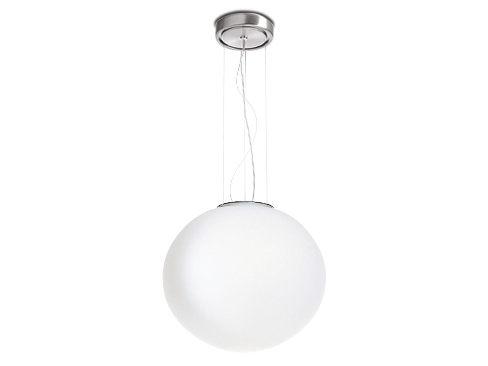 LED blown glass pendant lamp | Sphera S45 by Leucos