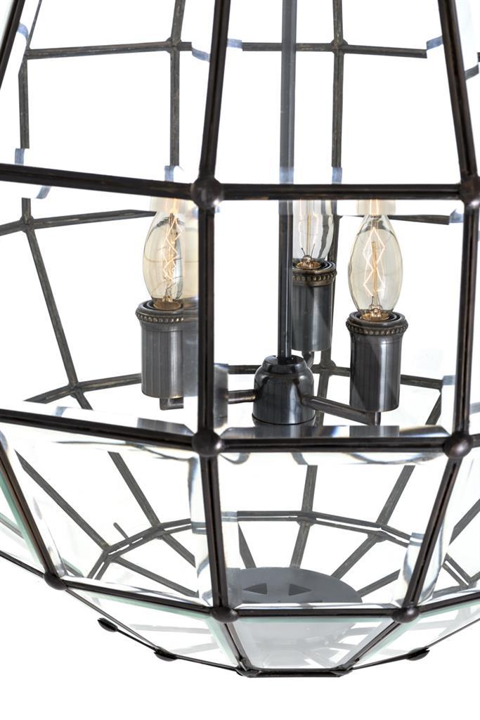 Glass pendant lamp | Luna by Eichholtz