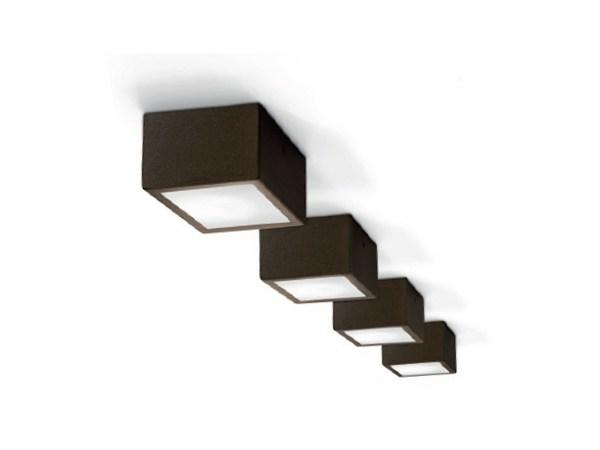 LED aluminium ceiling lamp | Four by Panzeri