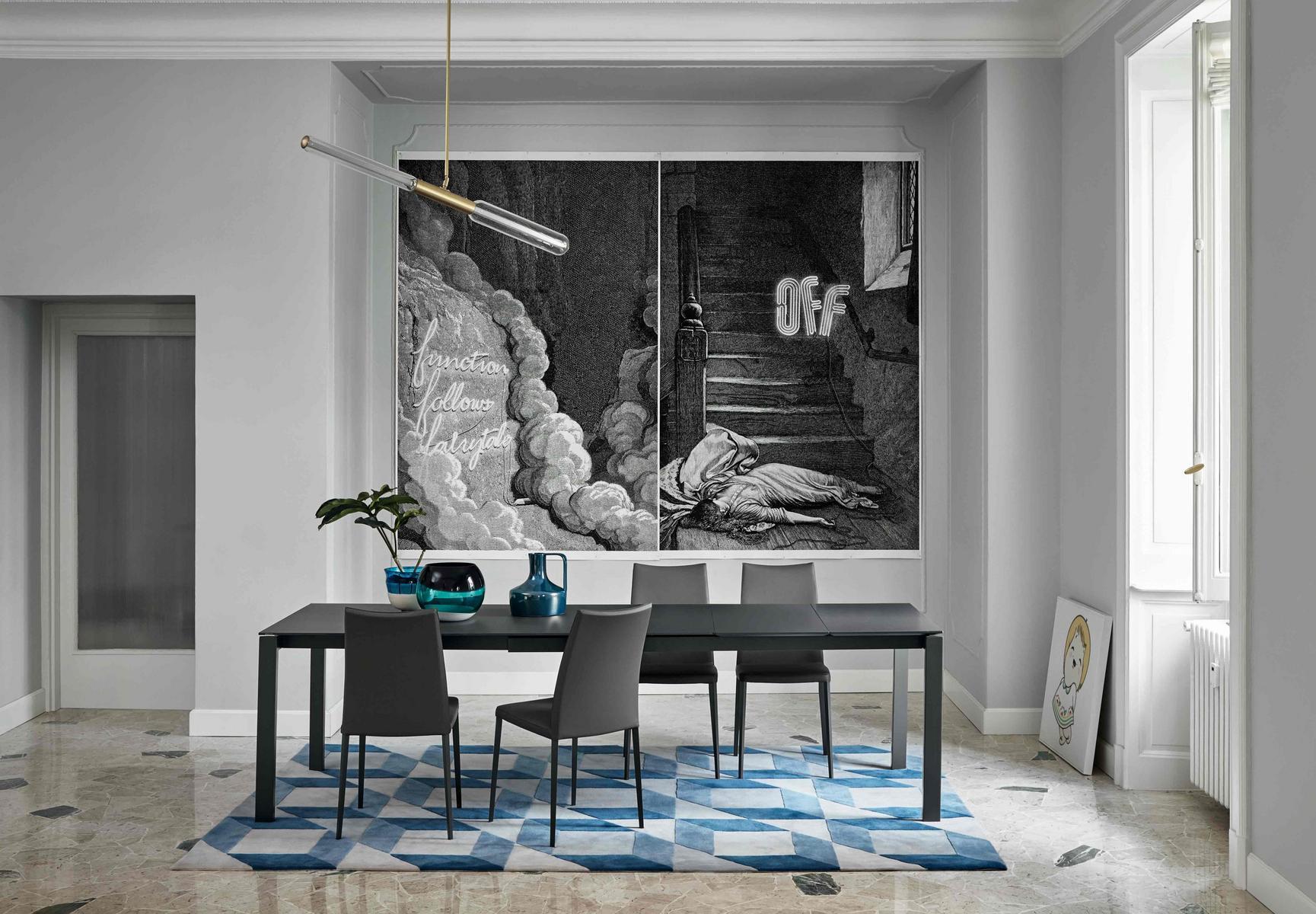Leather chair | Kayla by Bonaldo