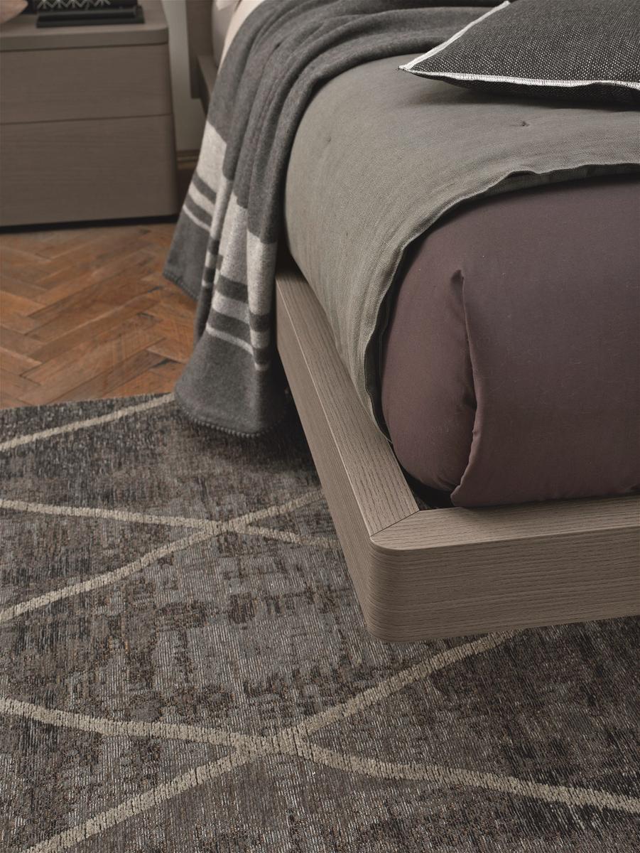 Wooden double bed | Clio by Tomasella