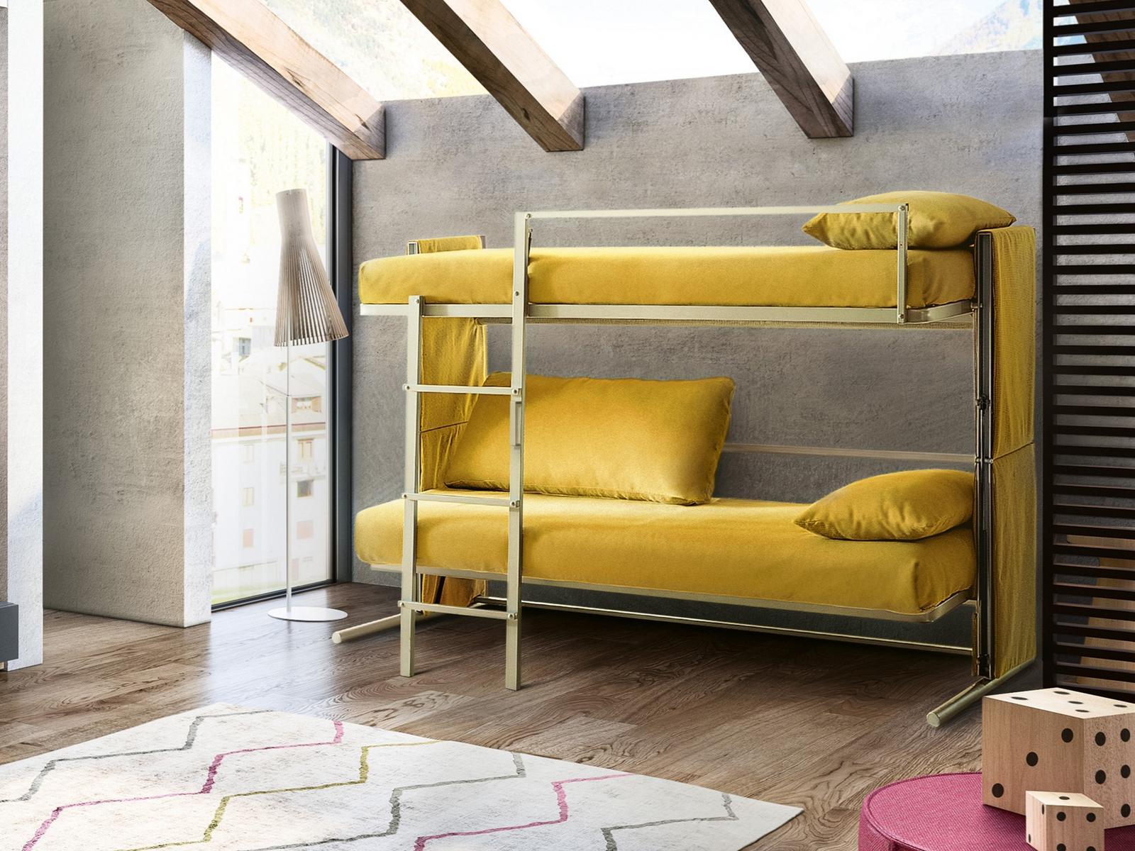 Convertible sofa bed with removable cover | Doc. by CLEI