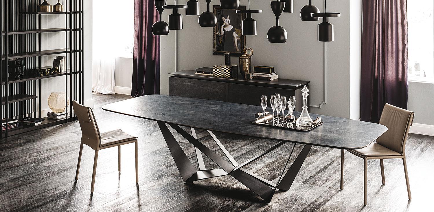 Rectangular ceramic table | Skorpio Keramik by Cattelan Italia