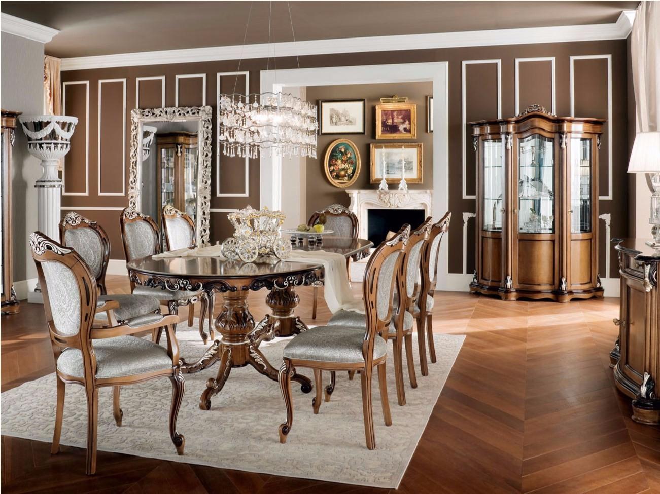 Extending oval living room table | 13140 by Modenese Gastone