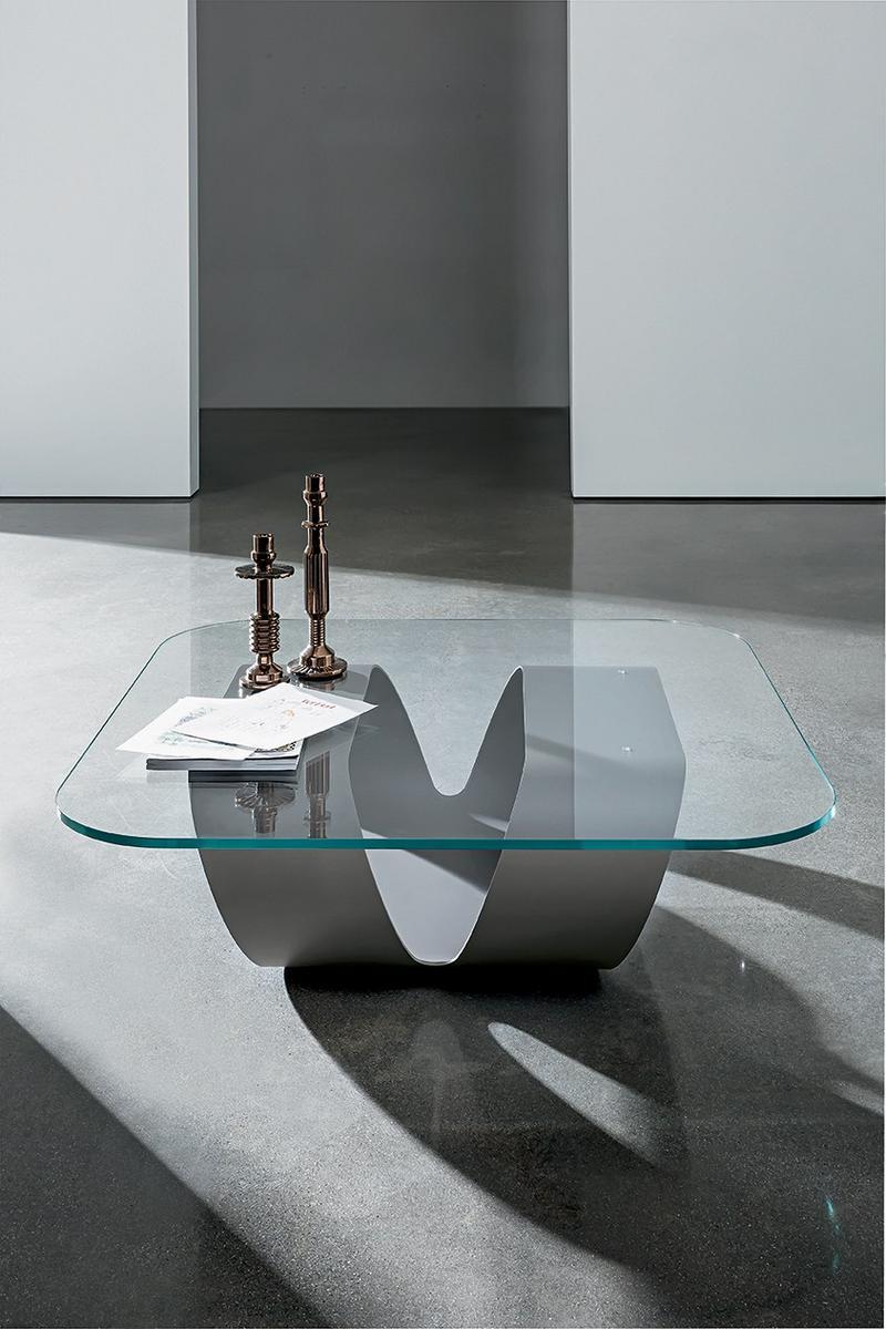 Glass coffee table | Ring by Sovet