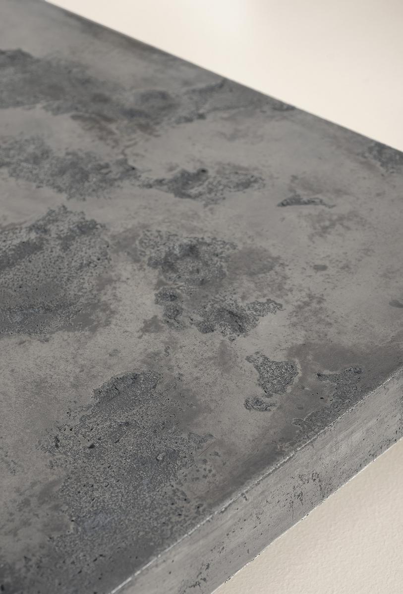 Low cement coffee table for living room |  by Baxter