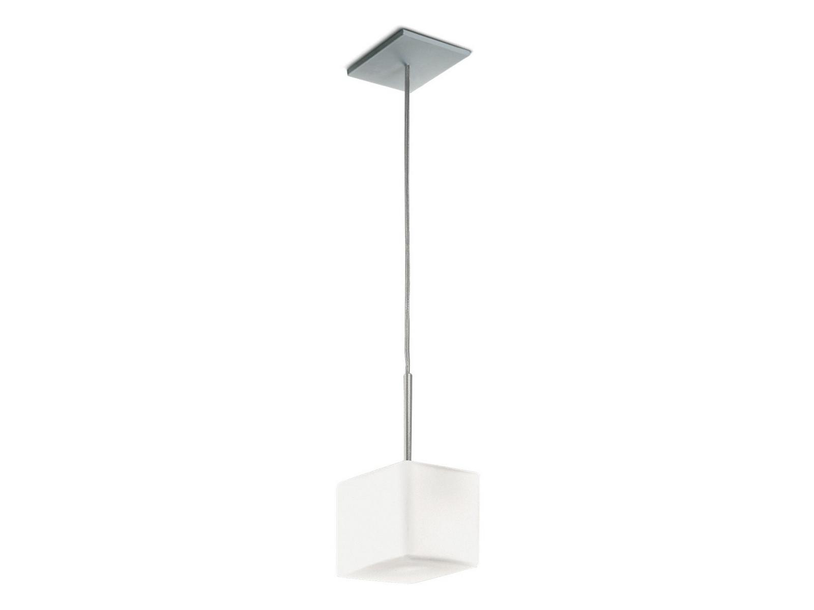 LED blown glass pendant lamp | Cubi S by Leucos