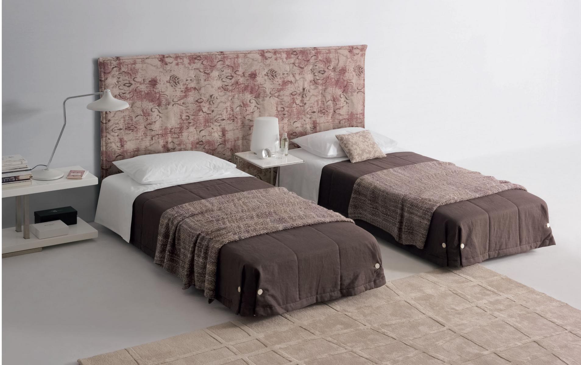 Fabric sofa bed with removable cover | Ghost by Dema