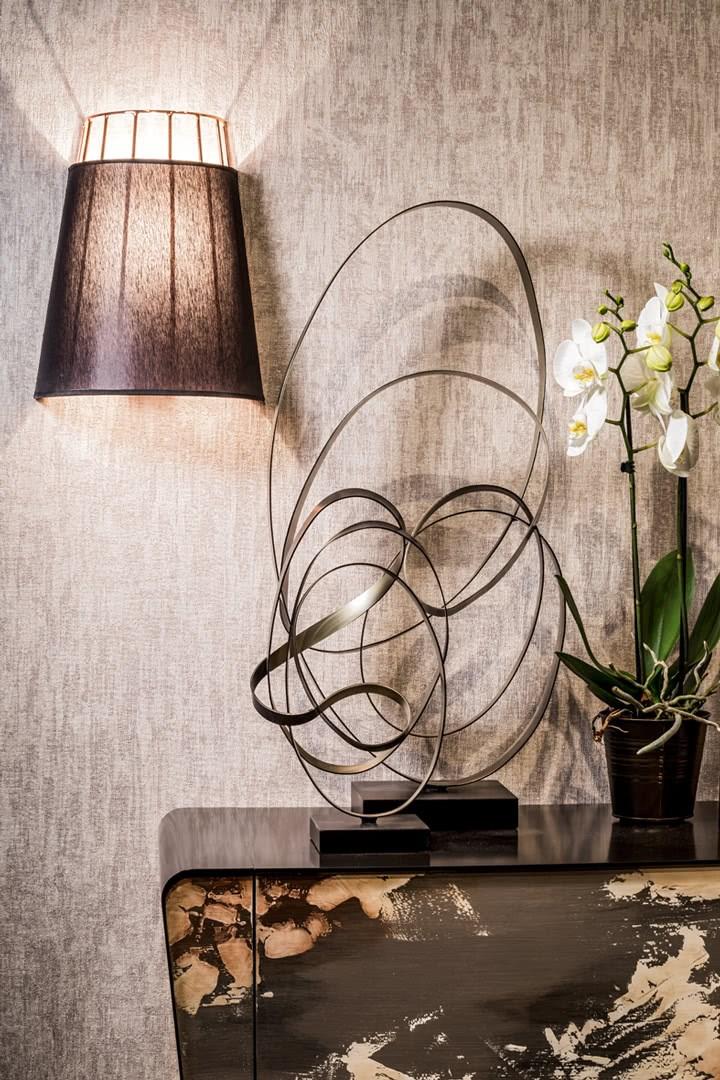 Steel wall lamp | Sofia by Cantori