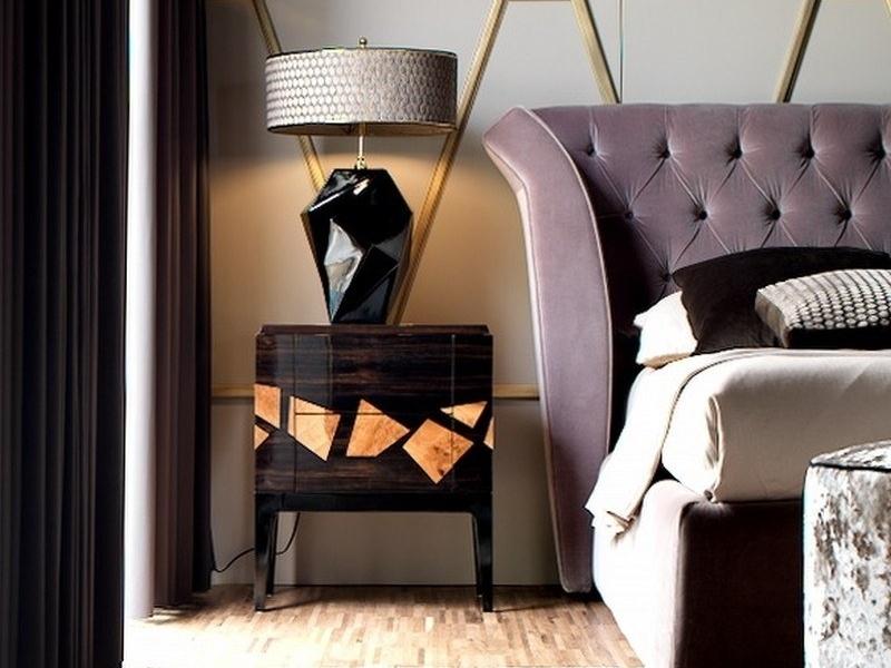 Bedside table with drawers | Zarafa - 700401 by Grilli