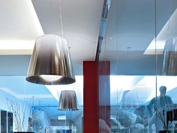 Polycarbonate pendant lamp | Ktribe S by Flos