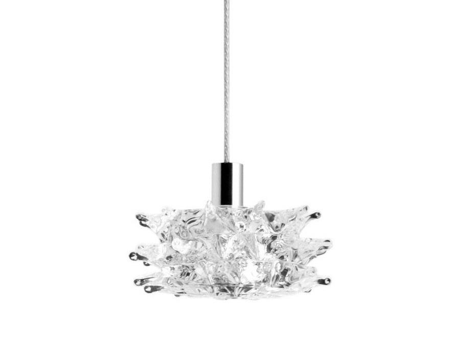 LED crystal pendant lamp | Kuk S by Leucos