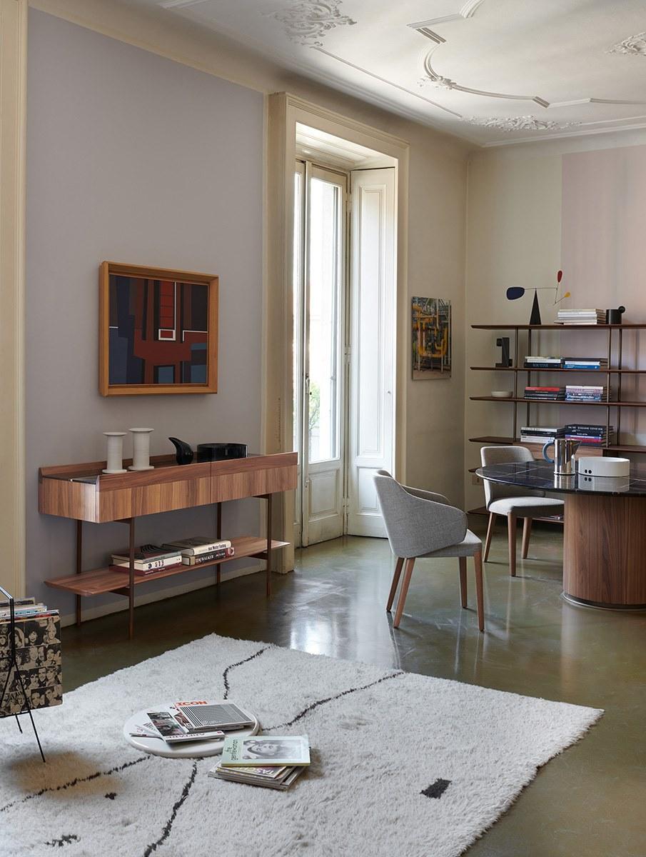 Rectangular console table with drawers | Arial by Potocco