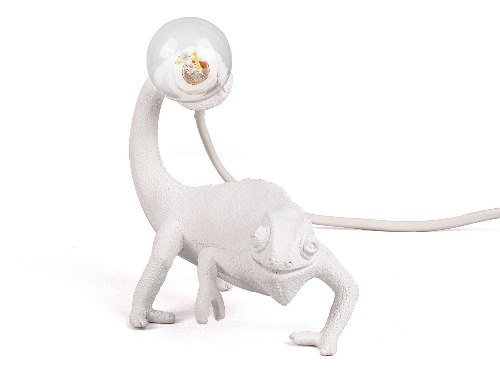 LED resin table lamp | Chameleon Still by Seletti