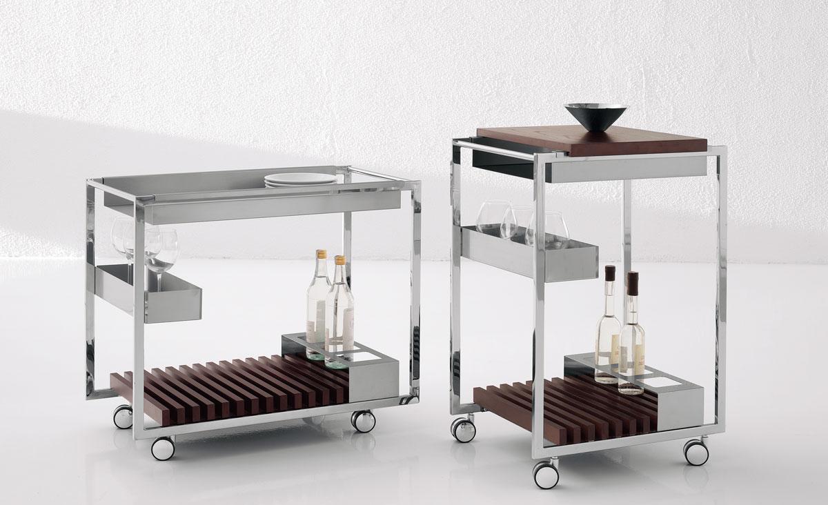 Rectangular metal coffee table with drawers | Mojito by Cattelan Italia